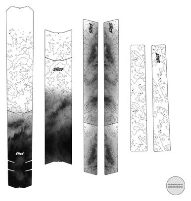 PROTECTION DE CADRE SLICY SUBLIMISTICK COLOR - HAZE / MAT