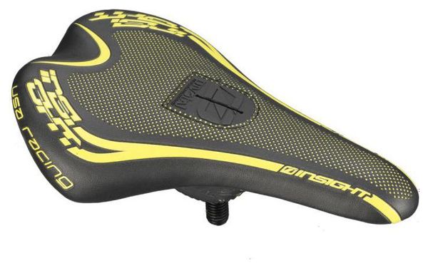 Pivotal Insight Mini Padded Saddle Zwart / Geel