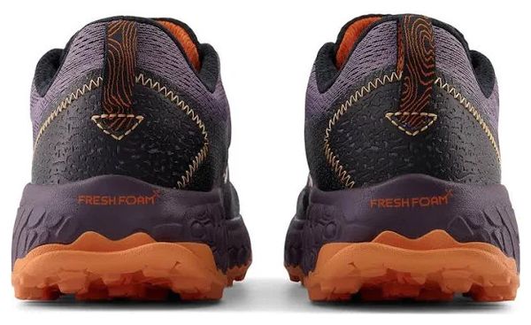 Trail Running Shoes New Balance Fresh Foam X Hierro v7 Gris Orange Femme