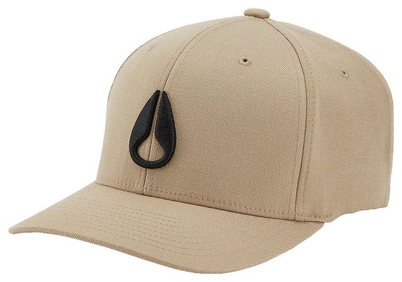 Nixon Deep Down FF Athletic Fit Beige/Black Unisex Cap