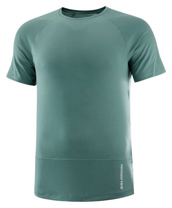 Camiseta técnica Salomon Cross Run Verde