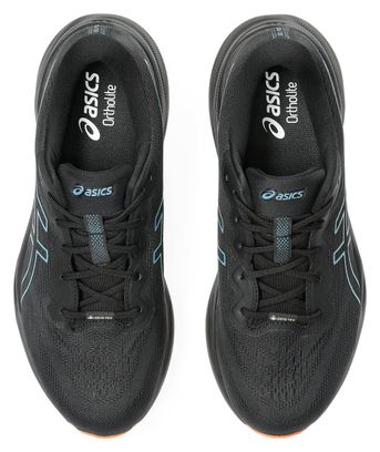 Asics Gel-Pulse 15 GTX Hardloopschoenen Zwart/Blauw Heren