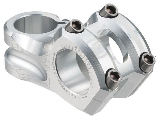 Hochwertiger Hochleistungsvorbau 31,8 mm 1-1 / 8 '' Silber
