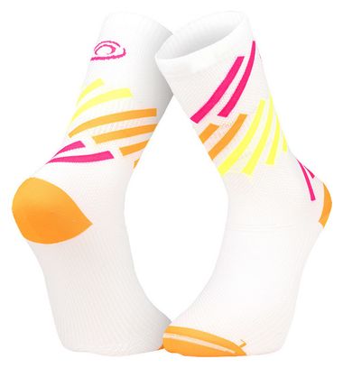 Socken BV Sport Light Run ''Miami'' Orange/Gelb