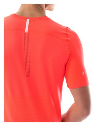 Maillot manches courtes Compressport Pro Racing Rouge Homme