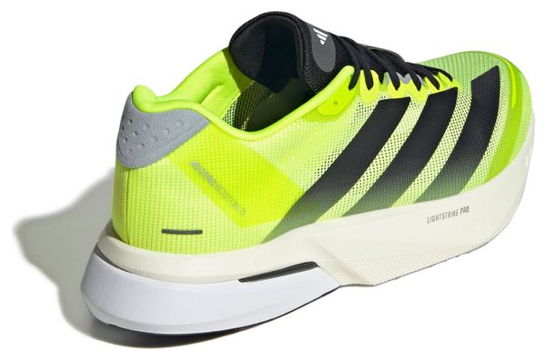 Chaussures Running adidas Adizero Boston 13 Jaune/Noir Homme