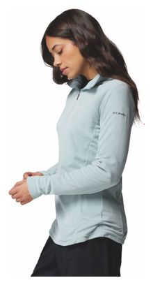 Columbia Donna 1/2 Zip Glacial IV Pile Blu