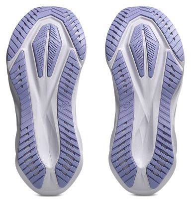 Asics Novablast 5 Running Shoes, White/Purple, Women's
