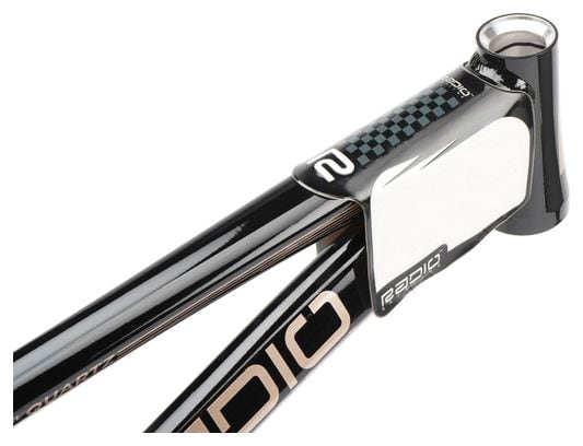 Radio Bikes Race White / Black Sideplate 228 x 143mm