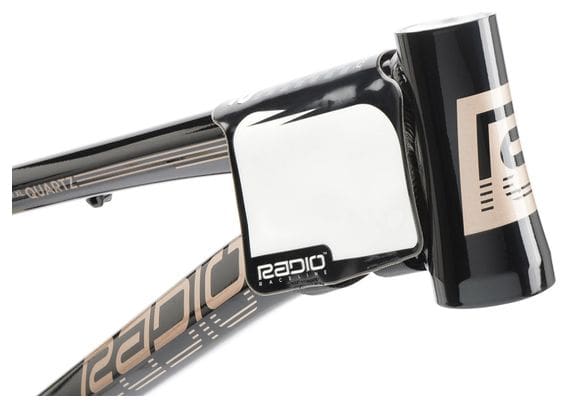 Radio Bikes Race White / Black Sideplate 228 x 143mm