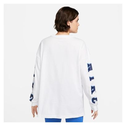 T-shirt manches longues Nike Sportswear White blanc