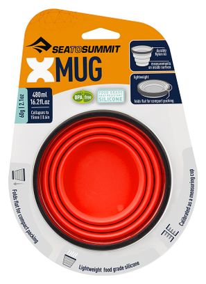 Tasse Sea To Summit X-Mug Pliant Rouge