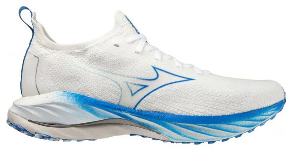 Chaussures de Running Mizuno Wave Neo Wind Blanc Bleu