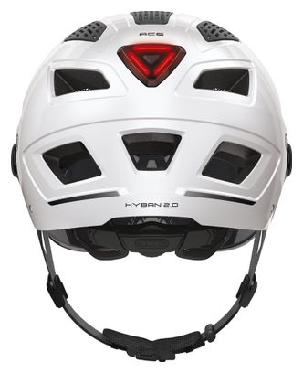 Abus Hyban 2.0 Ace Urban Helm White