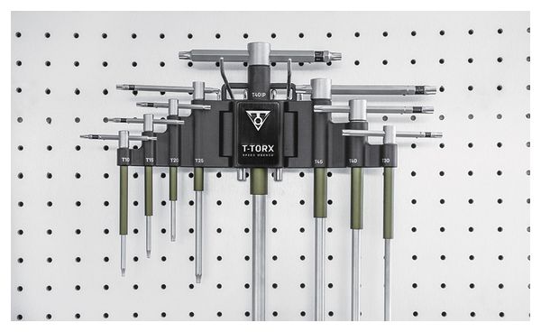 Juego de 8 llaves rápidas Topeak T-Torx