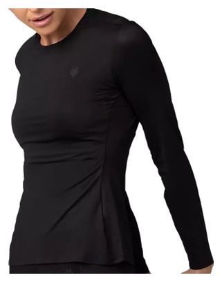 FOX Women's Tecbase Long Sleeve Jersey Black