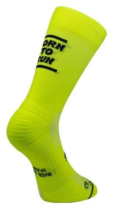 Sporcks Socken Born to run Gelb