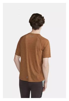 T-Shirt Manches Courtes Craft ADV Trail Wool Marron
