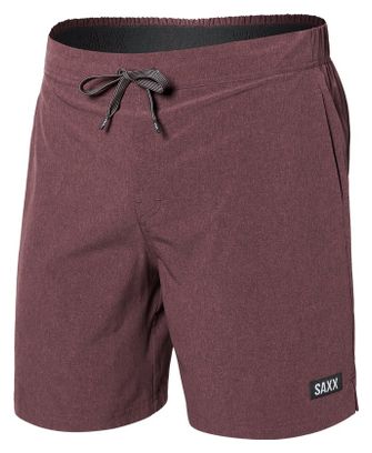 Short Saxx Sport 2 Life 2N1 7'' Rouge