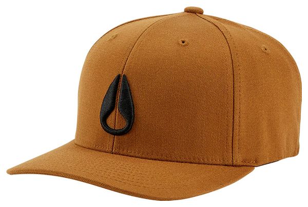 Gorra Nixon Deep Down FF Athletic Fit Unisex Marrón/Negro