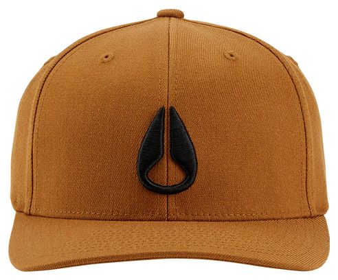 Gorra Nixon Deep Down FF Athletic Fit Unisex Marrón/Negro