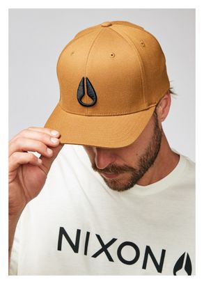 Gorra Nixon Deep Down FF Athletic Fit Unisex Marrón/Negro