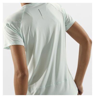 Salomon Cross Run Women's Technical T-Shirt Light Green