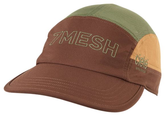 7Mesh GoCap-pet, groen-bruin