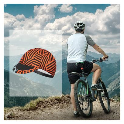 Cycling cap orange ROCKBROS