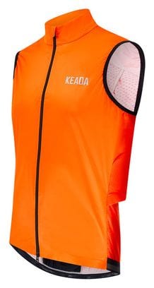 Gilet de Cyclisme Essentiel pour Homme - Orange