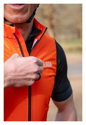 Gilet de Cyclisme Essentiel pour Homme - Orange