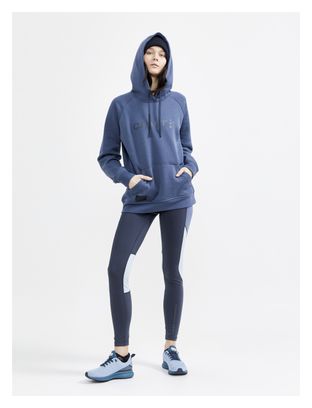 Craft ADV Essence Warm Long Tights Blue Woman