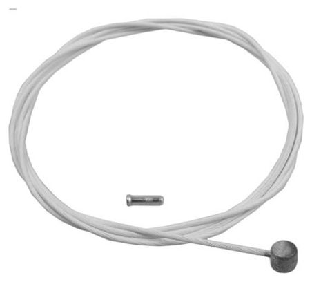 KCNC Câble de dérailleur téflon Blanc