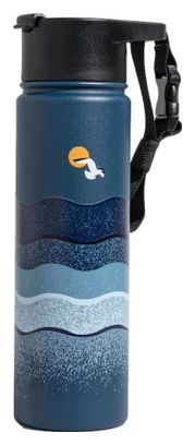 United By Blue Insulated Water Bottle 650 ml Blue