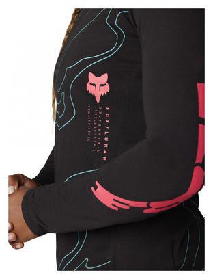 Fox Ranger Mid Lunar Women's Long Sleeve Jersey Black