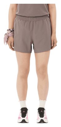 Short Salomon SHKout Core 4in Marron Femme