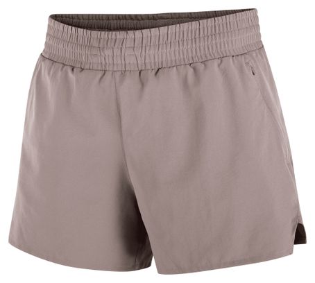 Short Salomon SHKout Core 4in Marron Femme