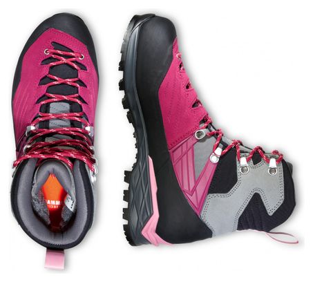 Chaussures d'Alpinisme Mammut Kento Pro High Gtx Gris Femme