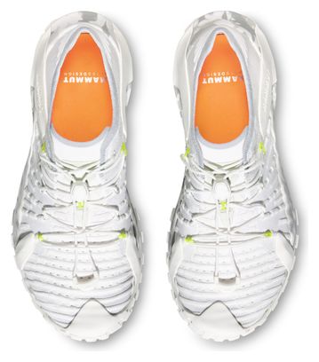 Chaussures d'Approche Femme Mammut Hueco Knit II Low Blanc