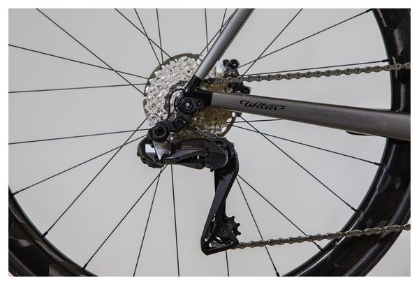Wilier Filante SLR Bicicletta da strada Shimano Ultegra Di2 12S 700 mm Grigio Iride Verde 2023