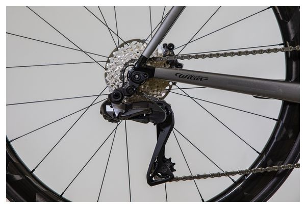 Wilier Filante SLR Road Bike Shimano Ultegra Di2 12S 700 mm Grey Iride Green 2023