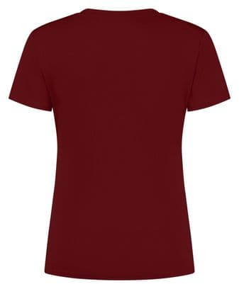 T-Shirt De Sport Manches Courtes Rogelli - Femme - Bordeaux