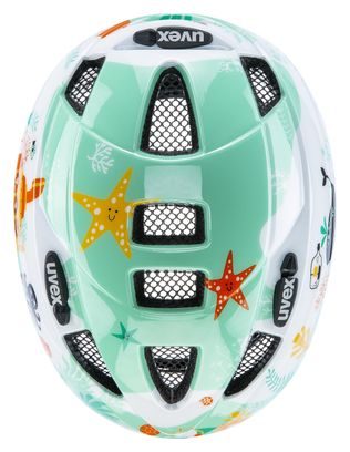 Uvex Kid 2 Children's Helmet Green/White