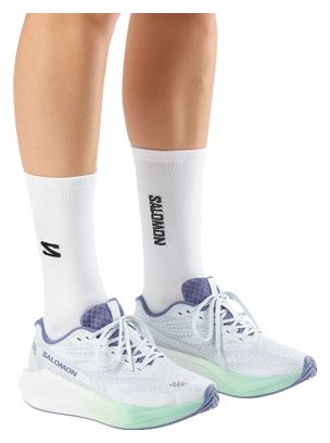 Salomon Aero Blaze 4 Laufschuhe Blau/Grün für Damen