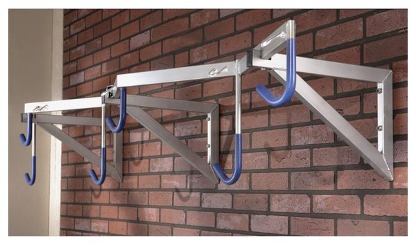 Mottez Wall Mounted 6 Bikes Rack