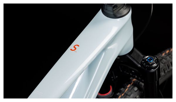 Cube Stereo One44 C:68X SLX MTB Full Suspension Sram GX Eagle AXS 12S 29'' Frost White