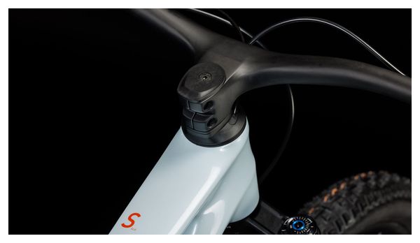 Cube Stereo One44 C:68X SLX MTB Full Suspension Sram GX Eagle AXS 12S 29'' Frost White