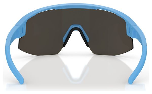 Lunettes Bliz Matrix Small Bleu clair - Ecran Miroir Bleu