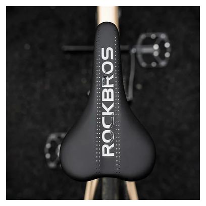 Selle de vélo épaisse et antichoc Rockbros- noir
