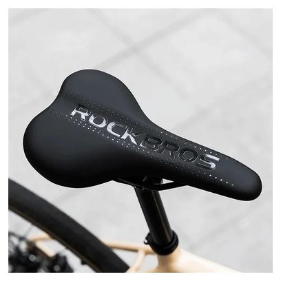 Selle de vélo épaisse et antichoc Rockbros- noir